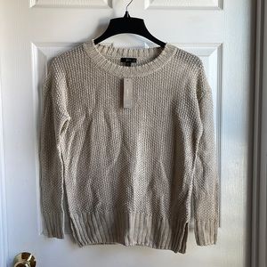 NWT J.Crew linen beach sweater